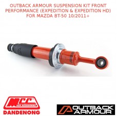 OUTBACK ARMOUR SUSPENSION KIT FRONT (EXPD & EXPD HD) FITS MAZDA BT-50 10/2011+